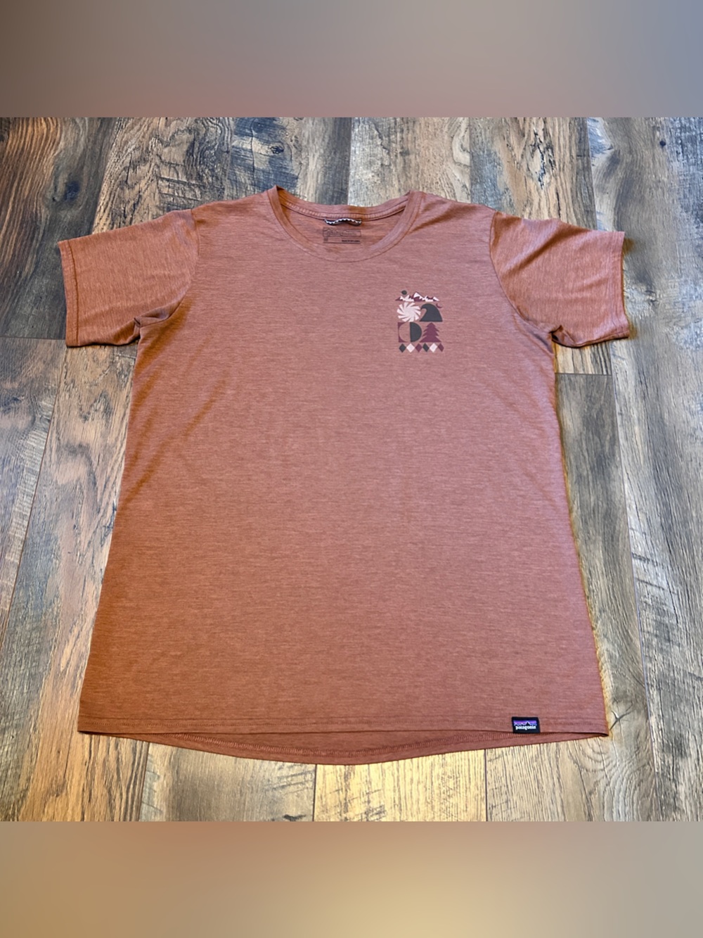 ~*~ Patagonia Women’s Capilene Cool Daily Graphic Tee M ~*~